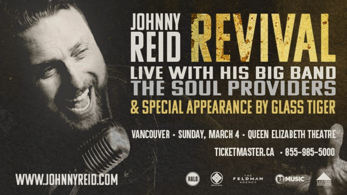 See Johnny Reid in Concert!