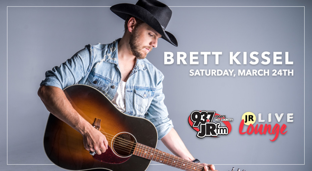 Win Invites to see Brett Kissel in the JR Live Lounge