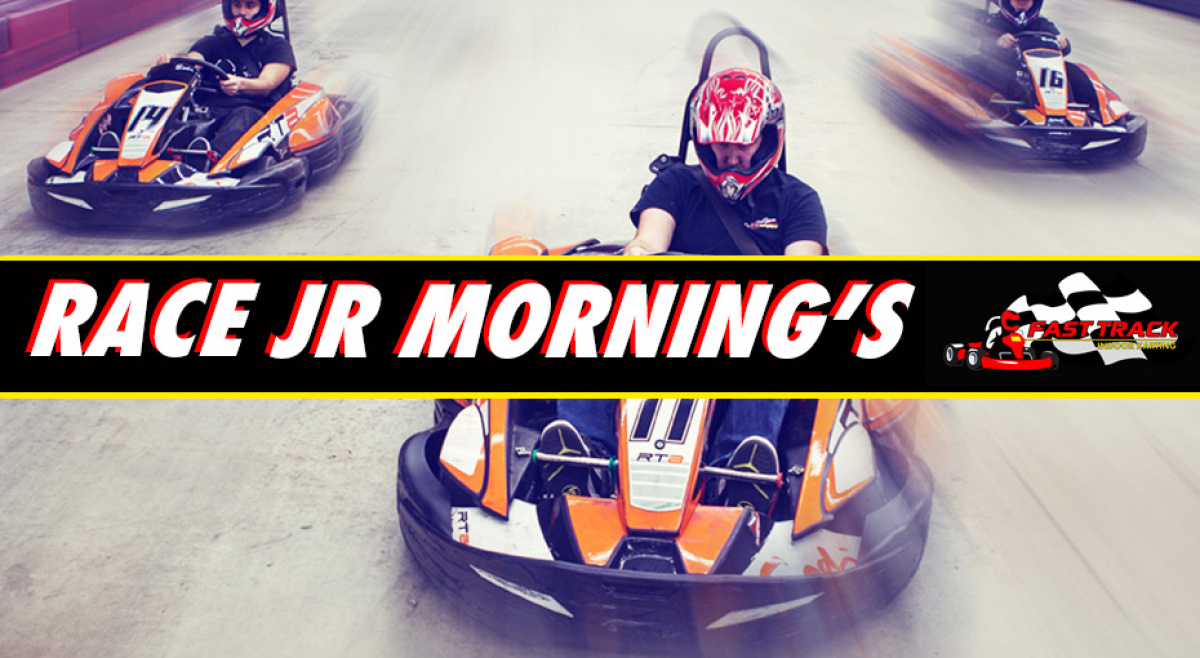 Race with JRfm Mornings at Fast Track Karting