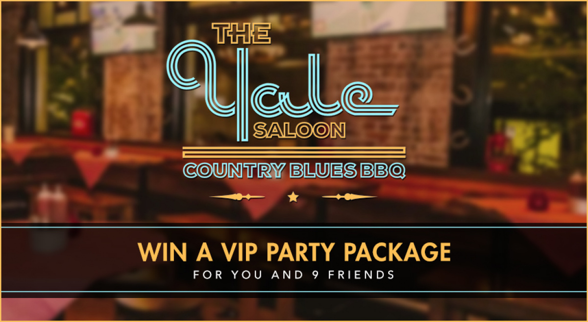 Win a VIP Party Package the Yale Saloon