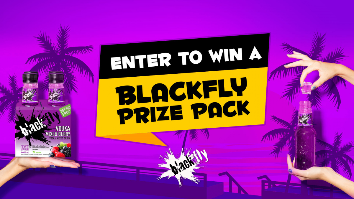 Win A Blackfly Booze Prize Pack