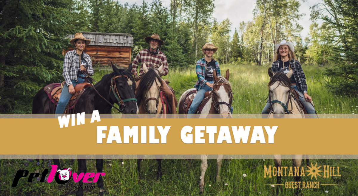 Win a Family Weekend at Montana Hill Guest Ranch courtesy of the Pet Lover Show