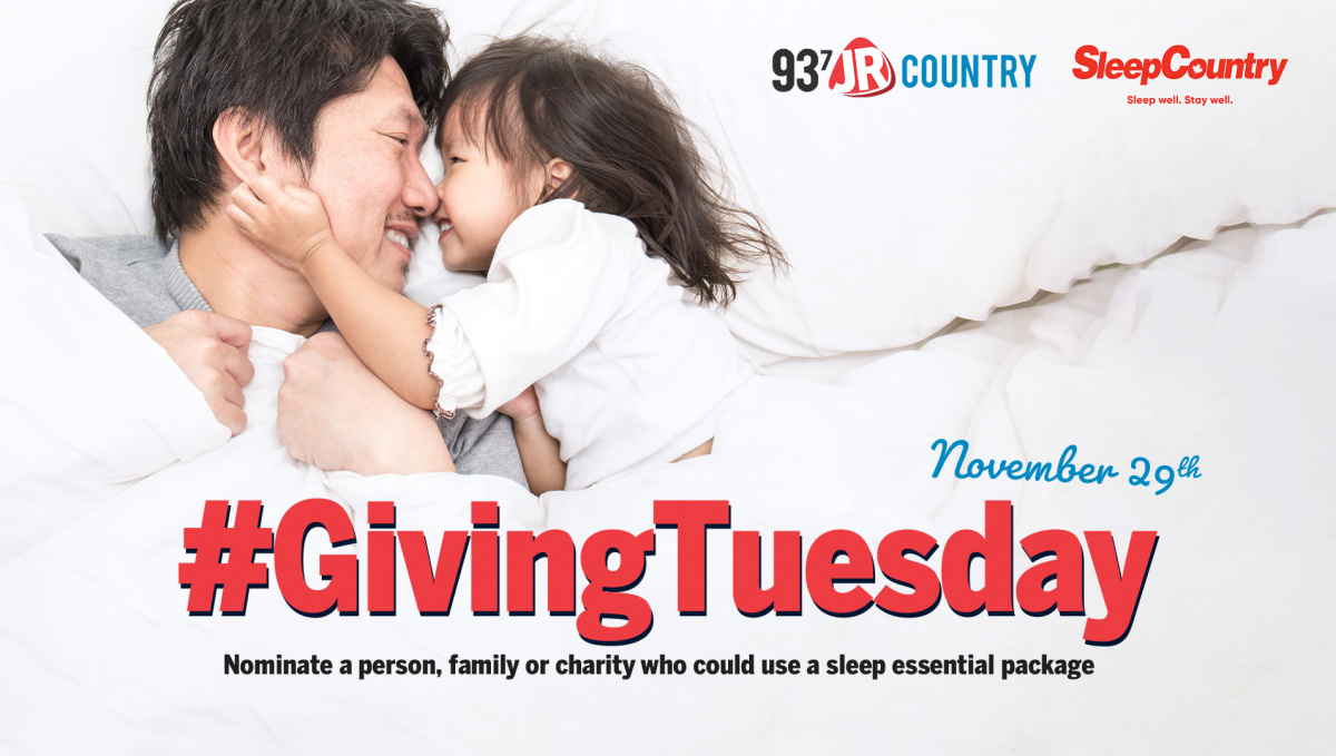 Giving Tuesday with Sleep Country