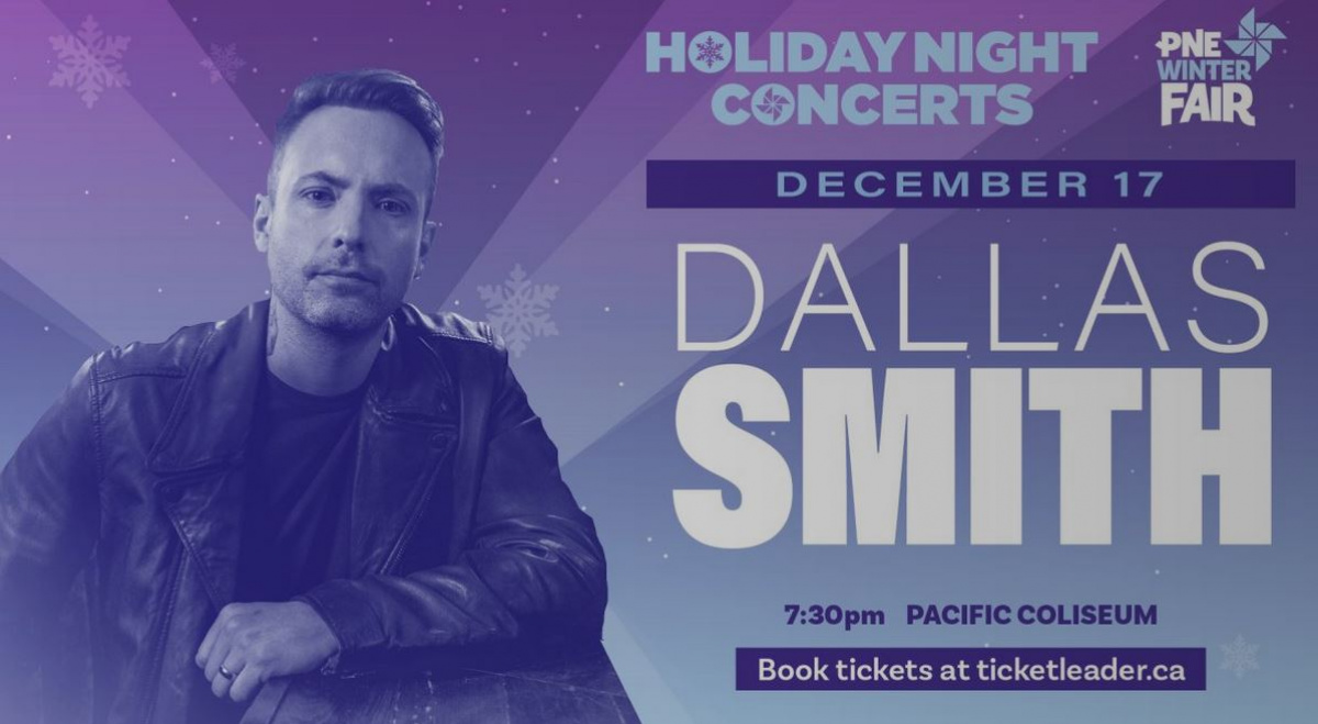 Win Tickets to Dallas Smith at Pacific Coliseum at PNE Winter Fair
