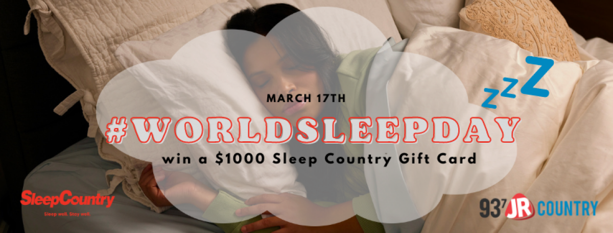 Win A Better Night Sleep from Sleep Country for #WorldSleepDay