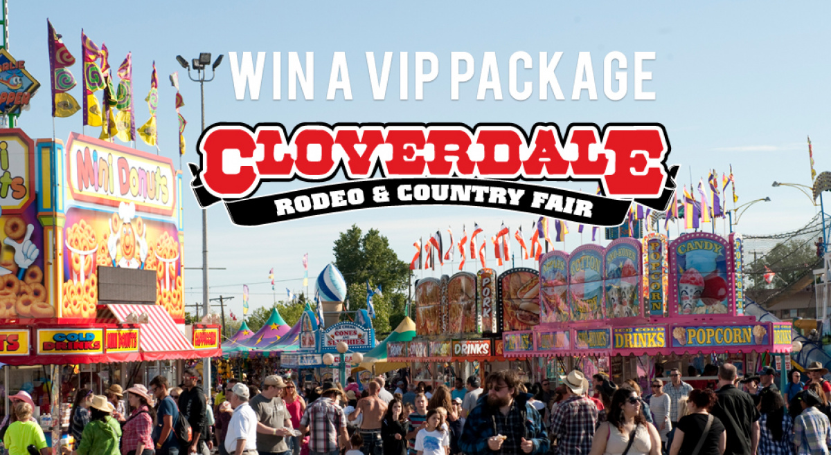 Win a Cloverdale Rodeo & Country Fair VIP Package!