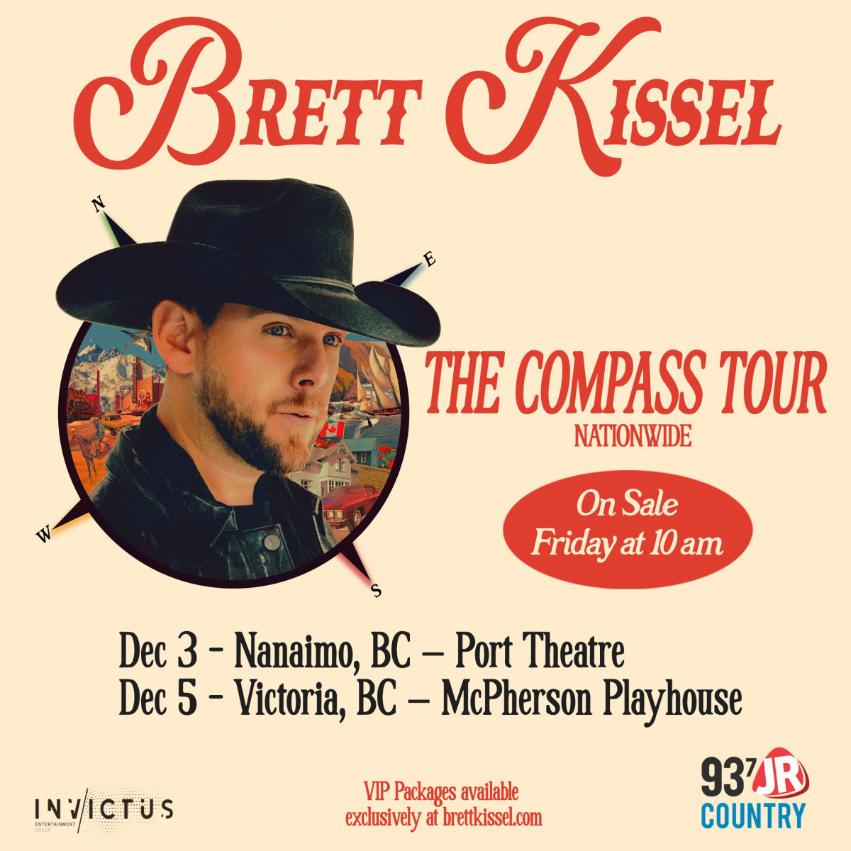 Win tickets to see Brett Kissel!
