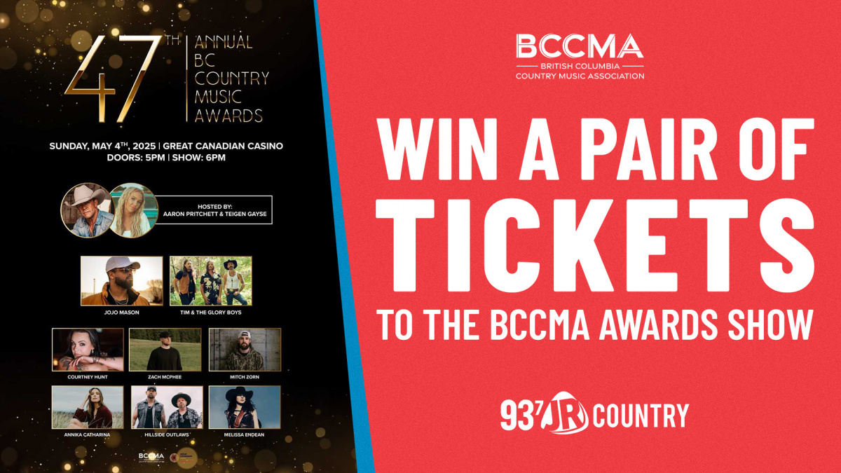 Win Tickets to The BCCMA Awards
