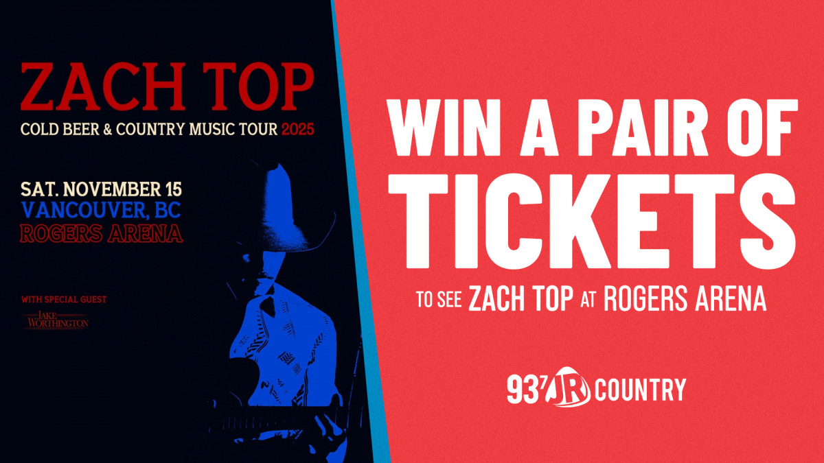 Win Tickets to See Zach Top at Rogers Arena!