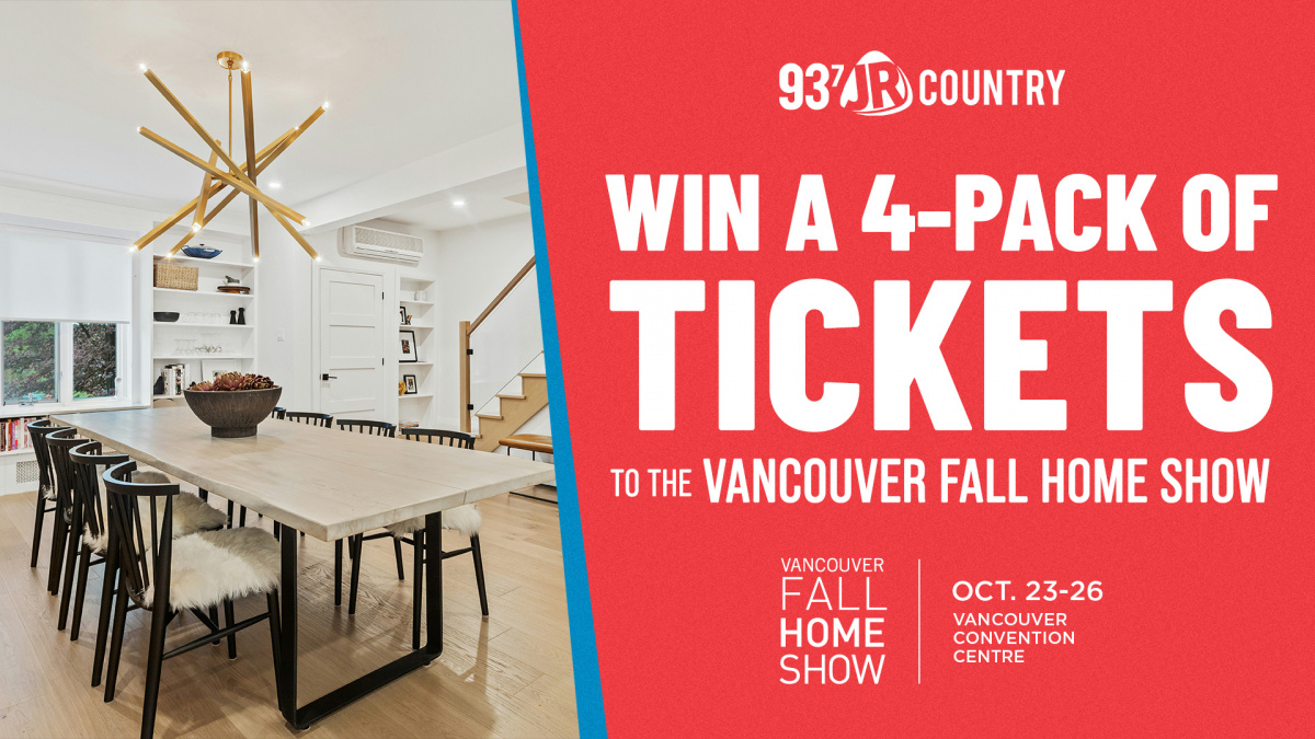 WIN a 4-Pack of Tickets to the Vancouver Fall Home Show!