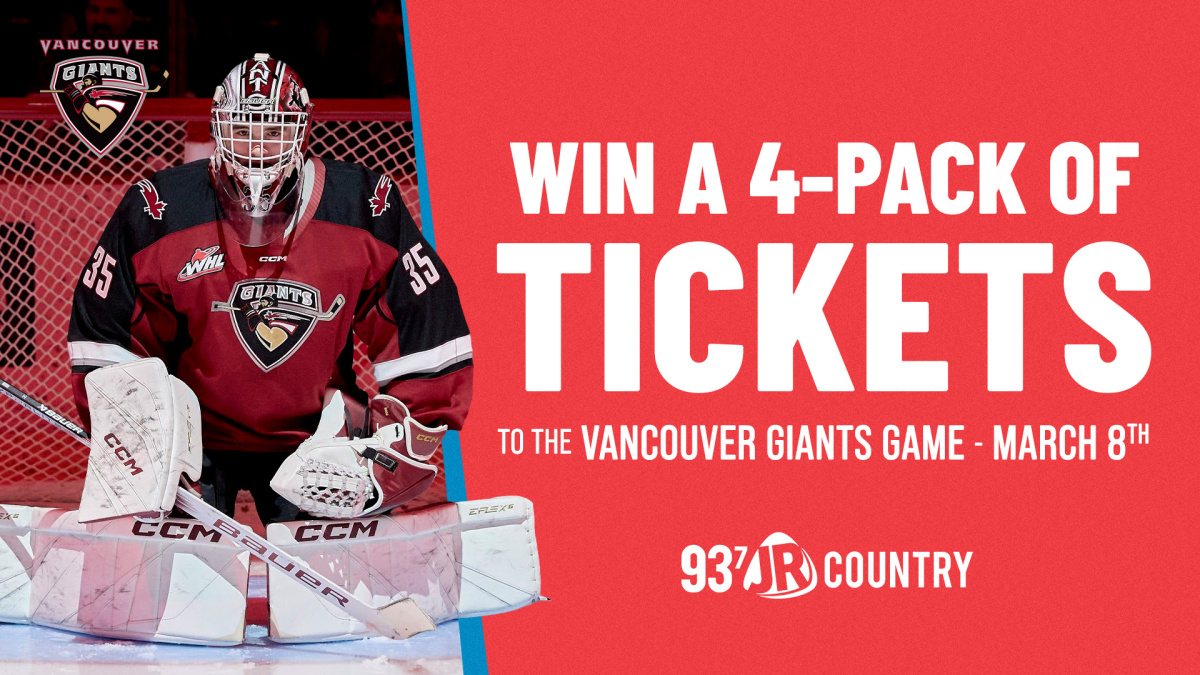 WIN Tickets to the Vancouver Giants Game on March 8th!