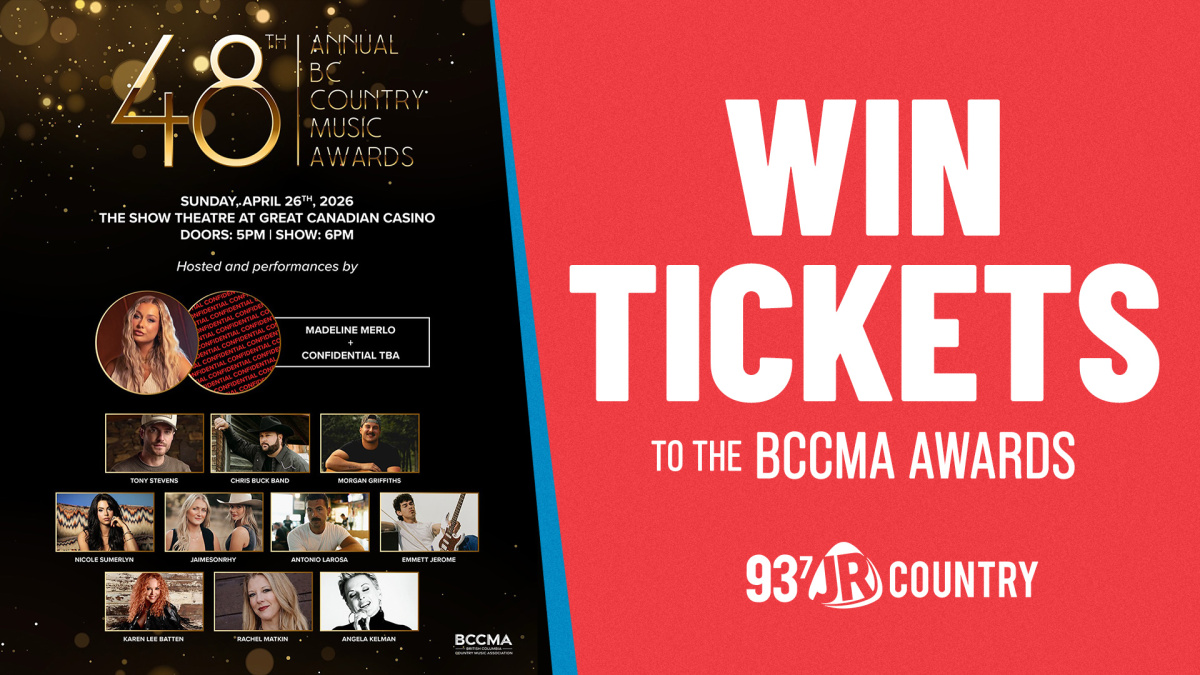 Win tickets to the BC Country Music Awards!