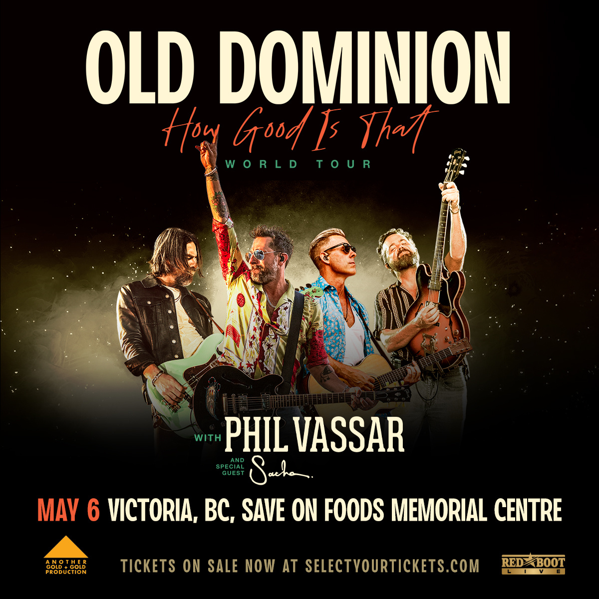 Win tickets to see Old Dominion in Victoria!