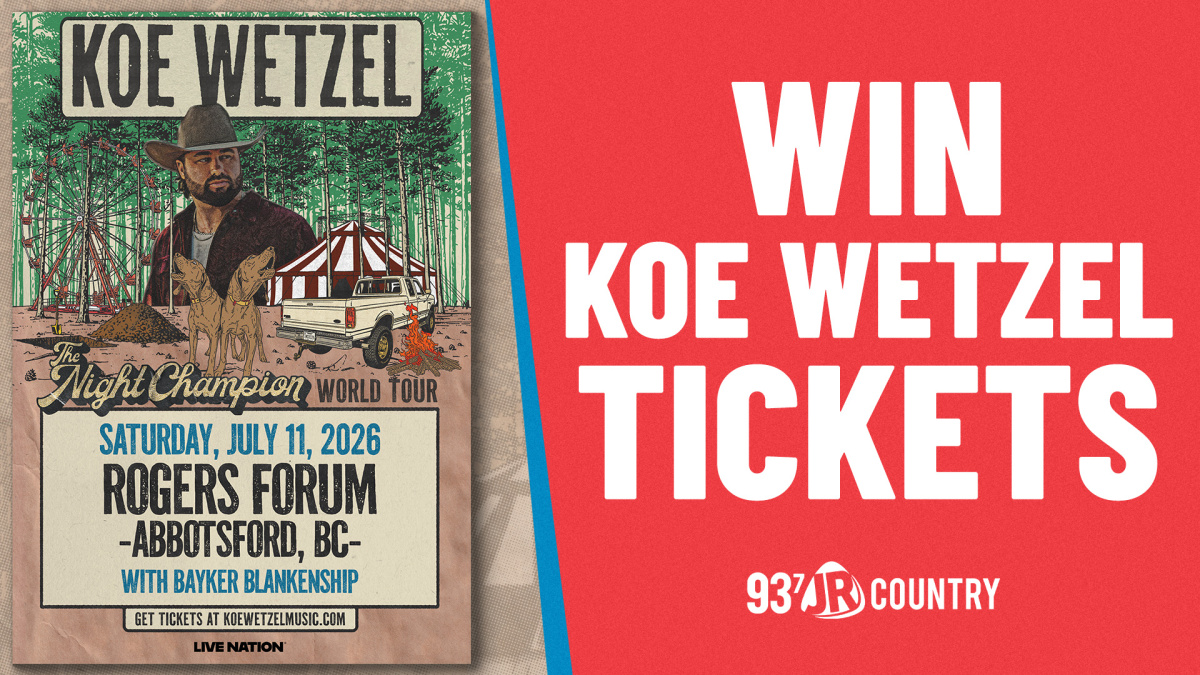 WIN a Pair of Tickets to See Koe Wetzel!