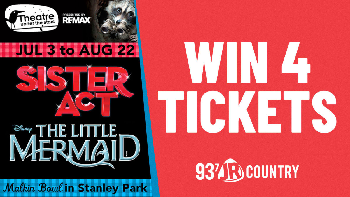 Win 4 tickets to Theatre Under the Stars in Stanley Park!