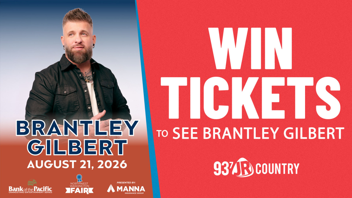 Win tickets to Brantley Gilbert at Northwest Washington Fair!