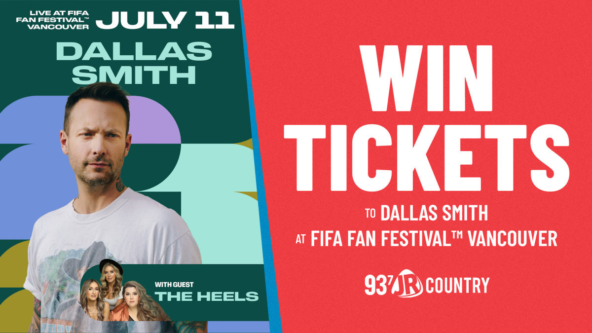 Win Tickets to see Dallas Smith at FIFA Fan Festival™ Vancouver!