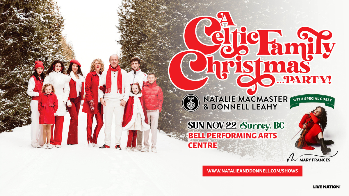 Win 4 Tickets to A Celtic Family Christmas!